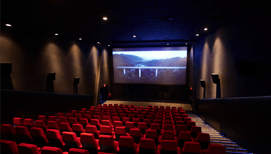 First 4K Projection